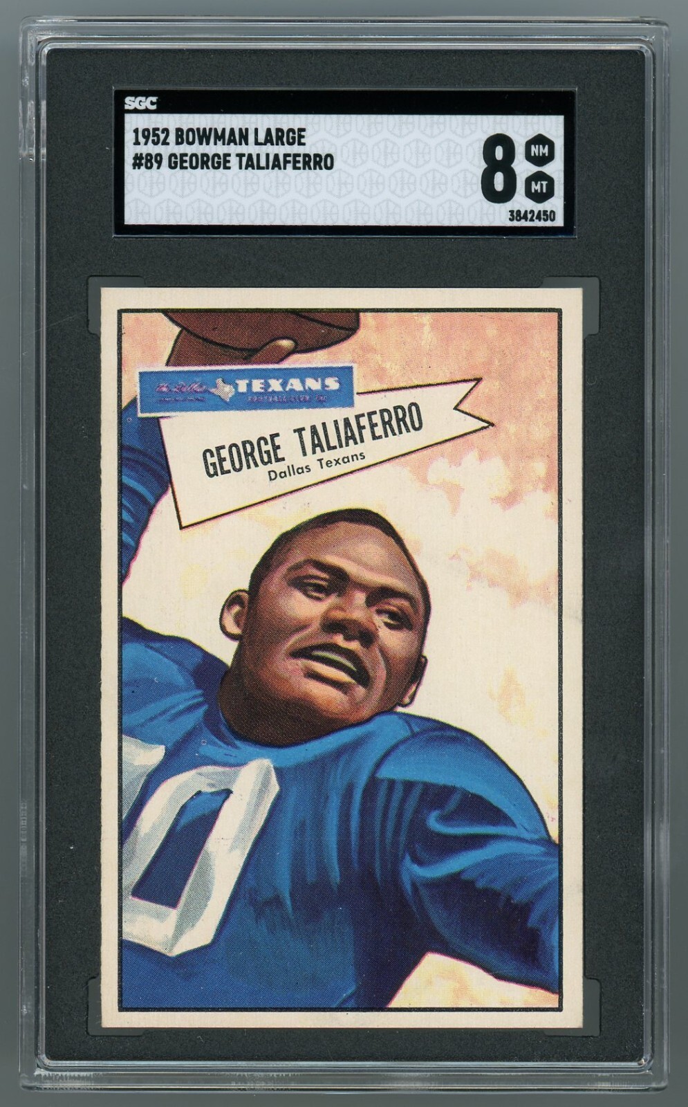 1952 Bowman Large 89 Taliaferro SGC 8 NM/MT 3842450 eBay
