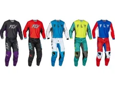 Fly Racing Kinetic Mesh Kore Rave Jersey & Pant Combo Set Vented Gear MX/ATV '23