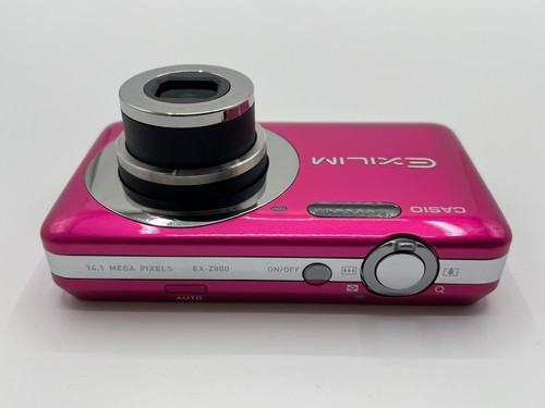 CASIO EXILIM Zoom EX-Z800 Pink 14.1MP Compact Digital Camera tested From JAPAN - Picture 11 of 12