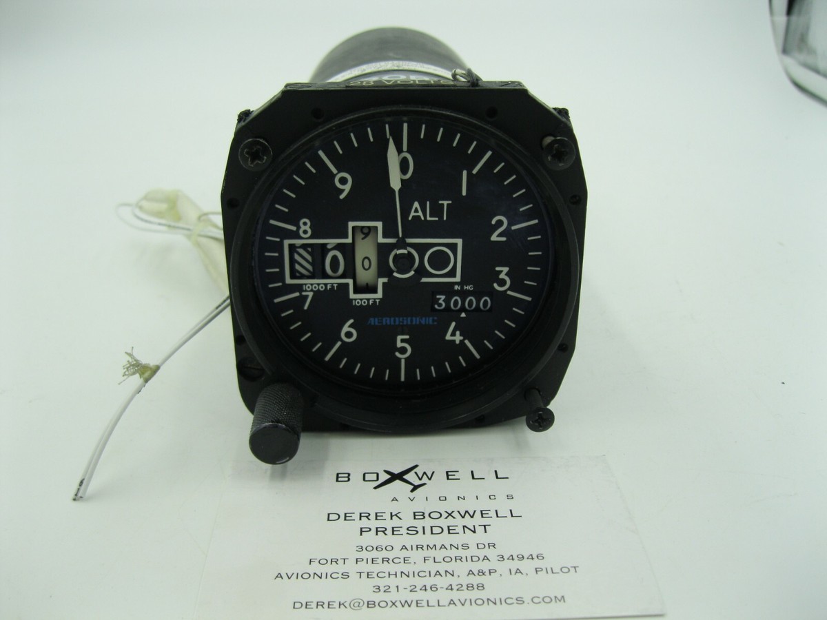 Aerosonic Encoding Altimeter 101450-11952 | eBay