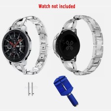 Premium Real 22mm X Diamond Watchband Tool for Samsung Gear S3 Frontier SM-R760N