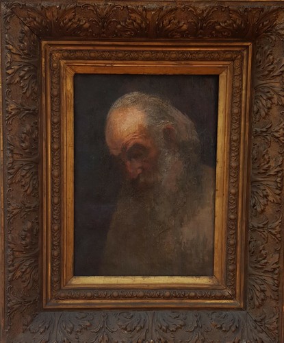 RIETTI Arturo (1863-1943) pittore italiano. Olio su tela.