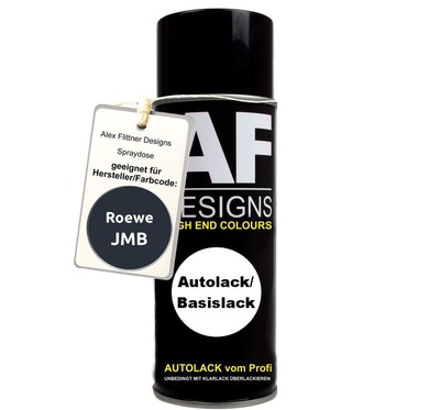 Für Roewe JMB Midnight Blue Spraydose Basislack Sprühdose 400ml