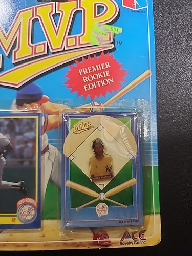 1990 Ace Novelty Score Deion Sanders Card/pin - Picture 3 of 4