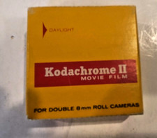 NOS Vintage Kodachrome II Movie Film Double 8mm Daylight 25 Ft Expired Dec 1973
