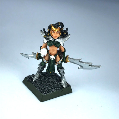 Kessel der Bluthexenelfe Dunkelelfen Elfen - bemalt - Warhammer Fantasy X13477