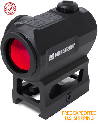 MONSTRUM VADER Laser Diode Red Dot 2 MOA Co-Witness Riser Mount COMPLETE SET