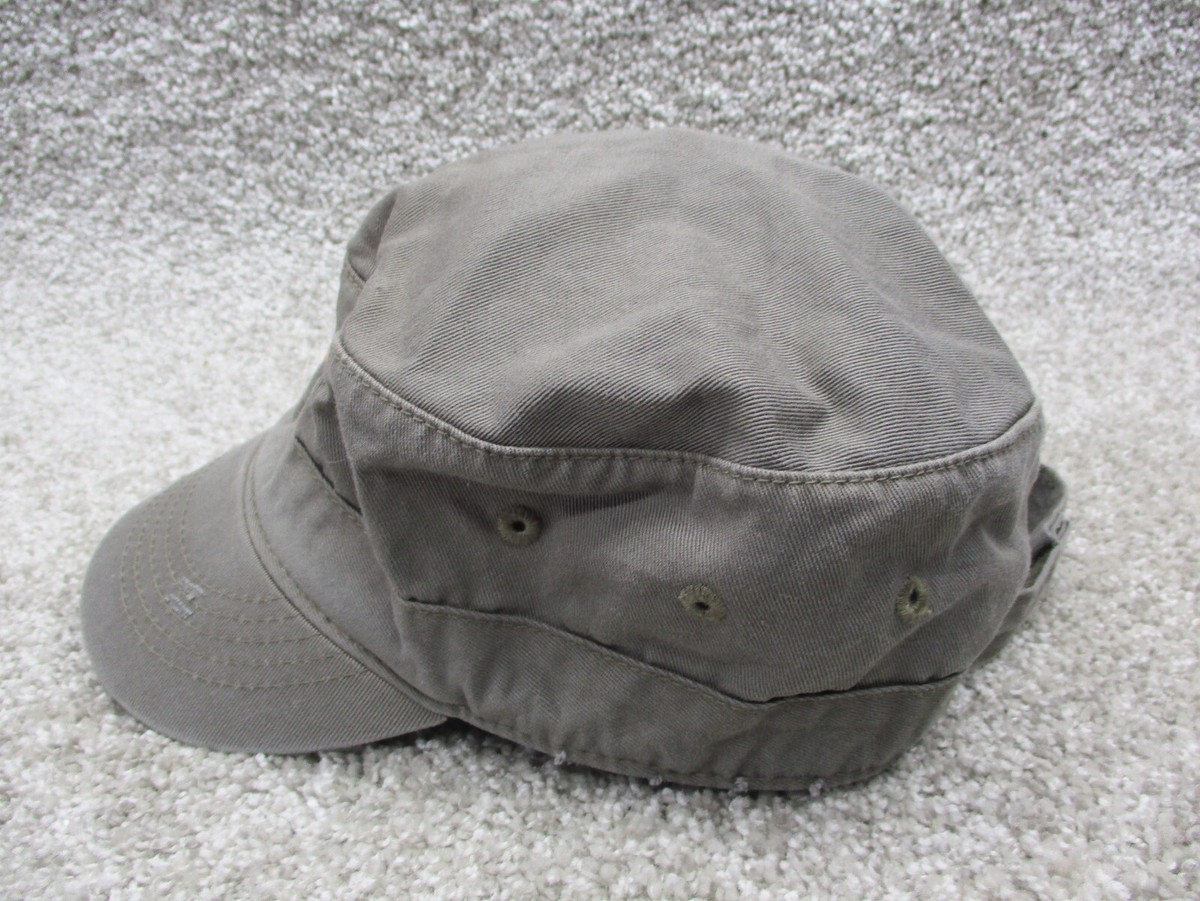 Alternative Apparel Hat Cap Adjustable Military Gray Orange Alternative Apparel Hat Cap Adjustable Military Gray Orange
