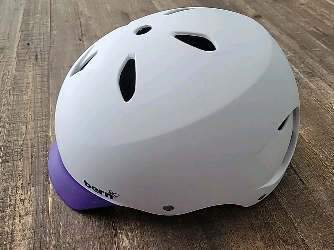 Bern LENOX Bike Skate Helmet Womens White XS 52-53.5cm 6 5/8