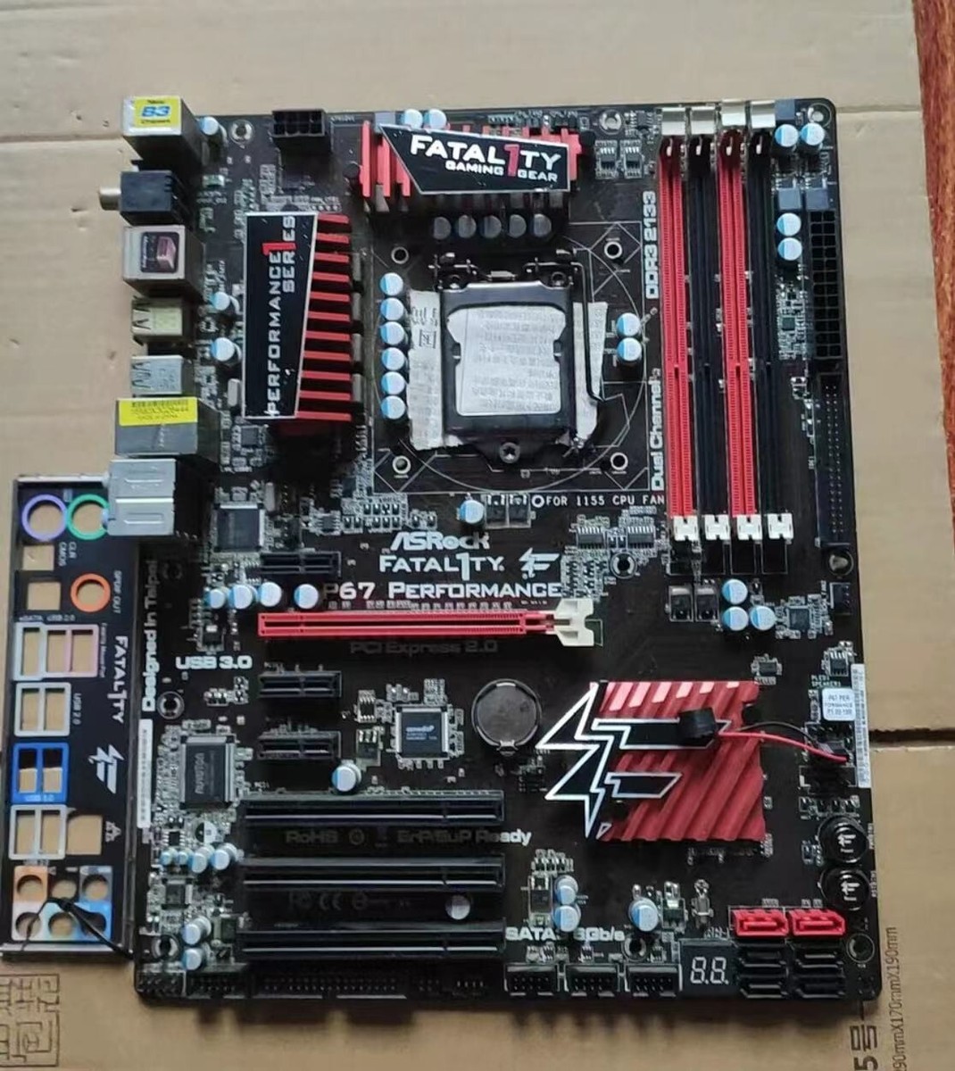ASRock Fatal1ty P67 Performance LGA 1155 DDR3 ATX Desktop Motherboard