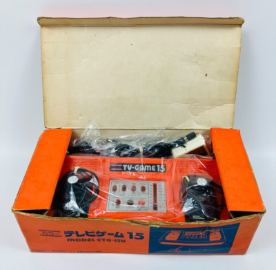 Nintendo Color TV GAME 15 Console Boxed CTG-15V Tested No manuals
