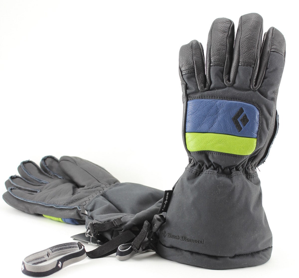 Guantes de nieve Black Diamond para niños pequeños denim aloe nuevos