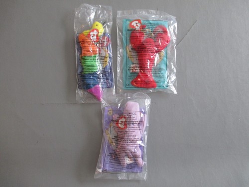 McDonalds Ty Teenie Beanie Babies 1998, NIP, Complete Set of 12 - Picture 6 of 12