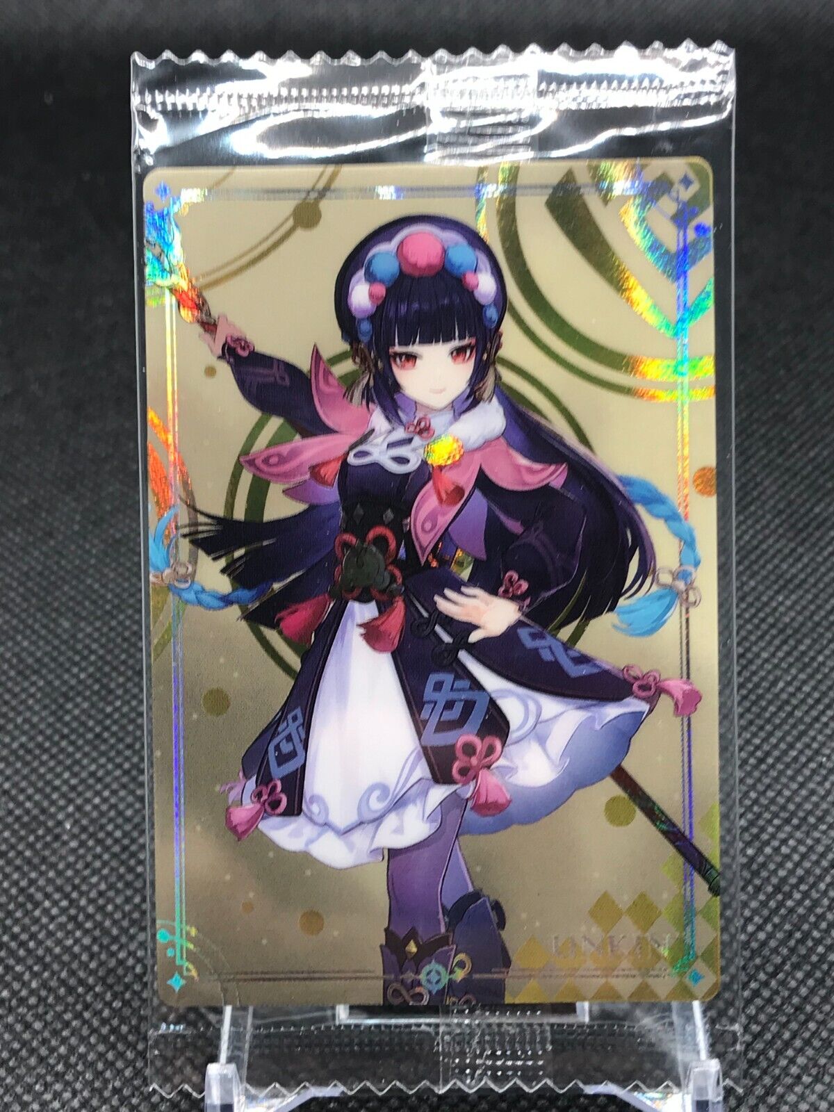 New Game Anime Genshin Impact Figure Model Cards Collection SSP GP