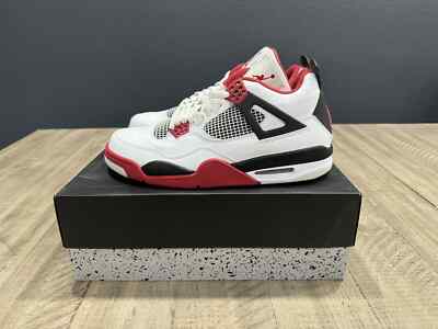 Jordan Air Jordan 4 ホワイト/レッド 箱付き Size 11 - Jordan 4 Retro Fire Red 2012 - BRAND NEW - NEVER WORN