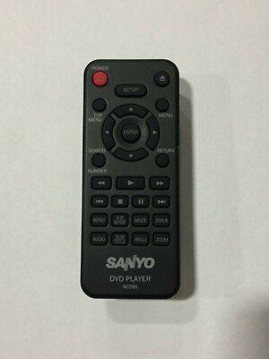 NEW SANYO REMOTE NC095UL DVD PLAYER FWDP105 FWDP105F FWDP105FA FWDP175F 