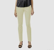 279 Peace Of Cloth Women's Beige Slim Leg Stretch Dress Casual Pants Size 6