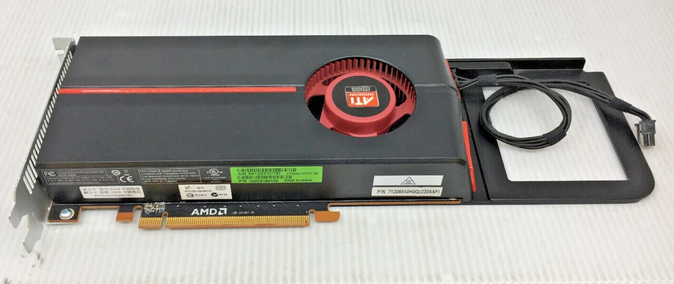 AMD ATI Radeon HD 5770 1GB Graphics Card 102C0160100 ATI-102-C01601 639-0675 - Image 3 of 4
