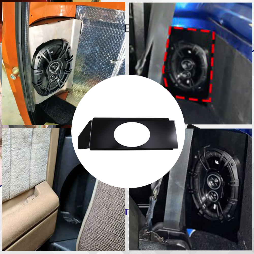 Behind Seat Cab Corner 6"×9" Speaker Mounting Brackets for 1967 1972