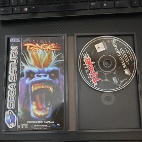 Primal Rage - Sega Saturn Supplied In Original Case With Manual 