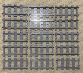 LEGO City Train Track Lot (Straight, Curved, Flex and Switch) 7499 60205 7895