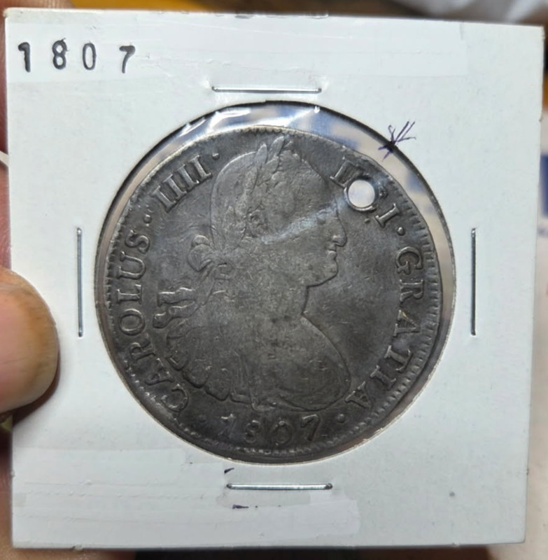 1807 Pillar Dollar Nice Condition