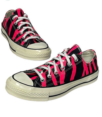 Converse Chuck Taylor 70 Zebra Print Black And Pink