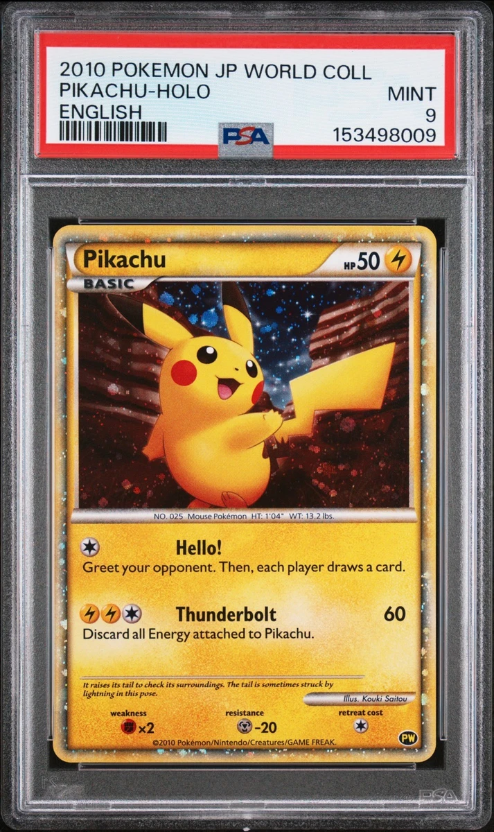 Pikachu World Collection Pokémon TCG Cards for sale | eBay