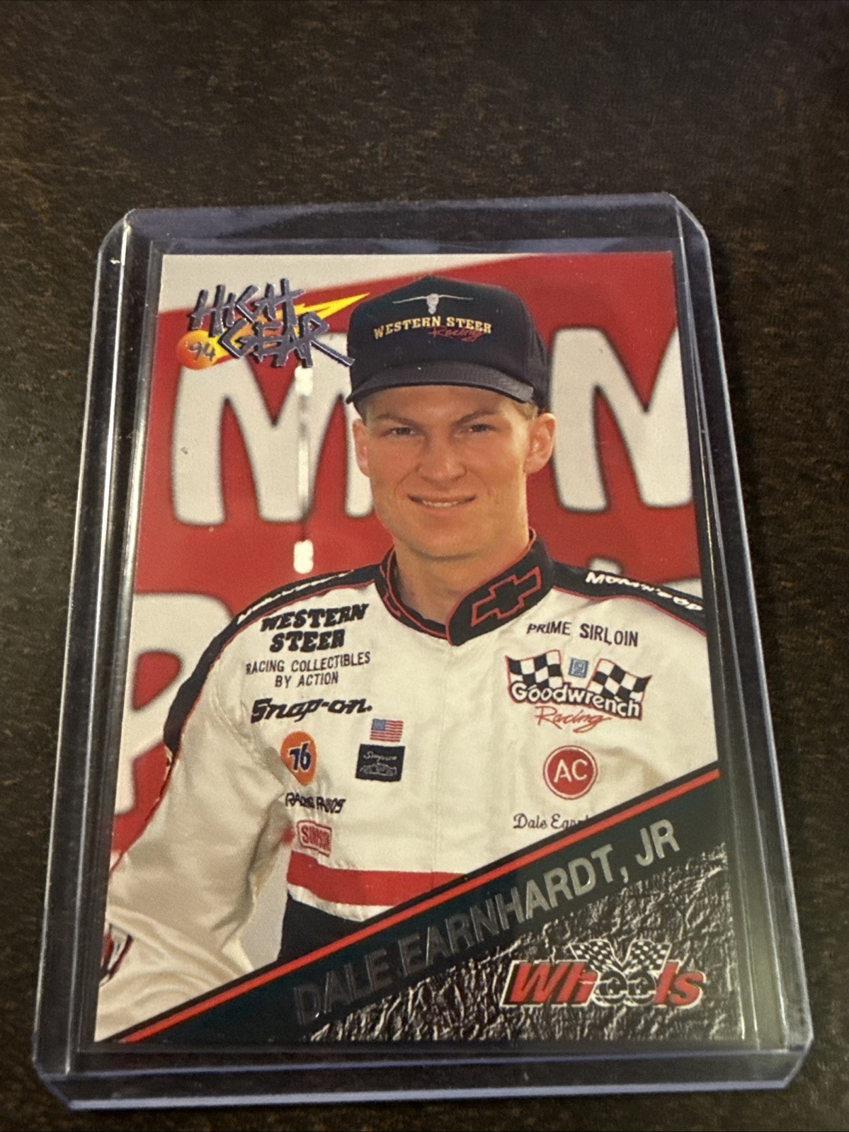 Vintage 1994 WHEELS HIGH GEAR NASCAR Racing DALE EARNHARDT JR RC Rookie Card 183