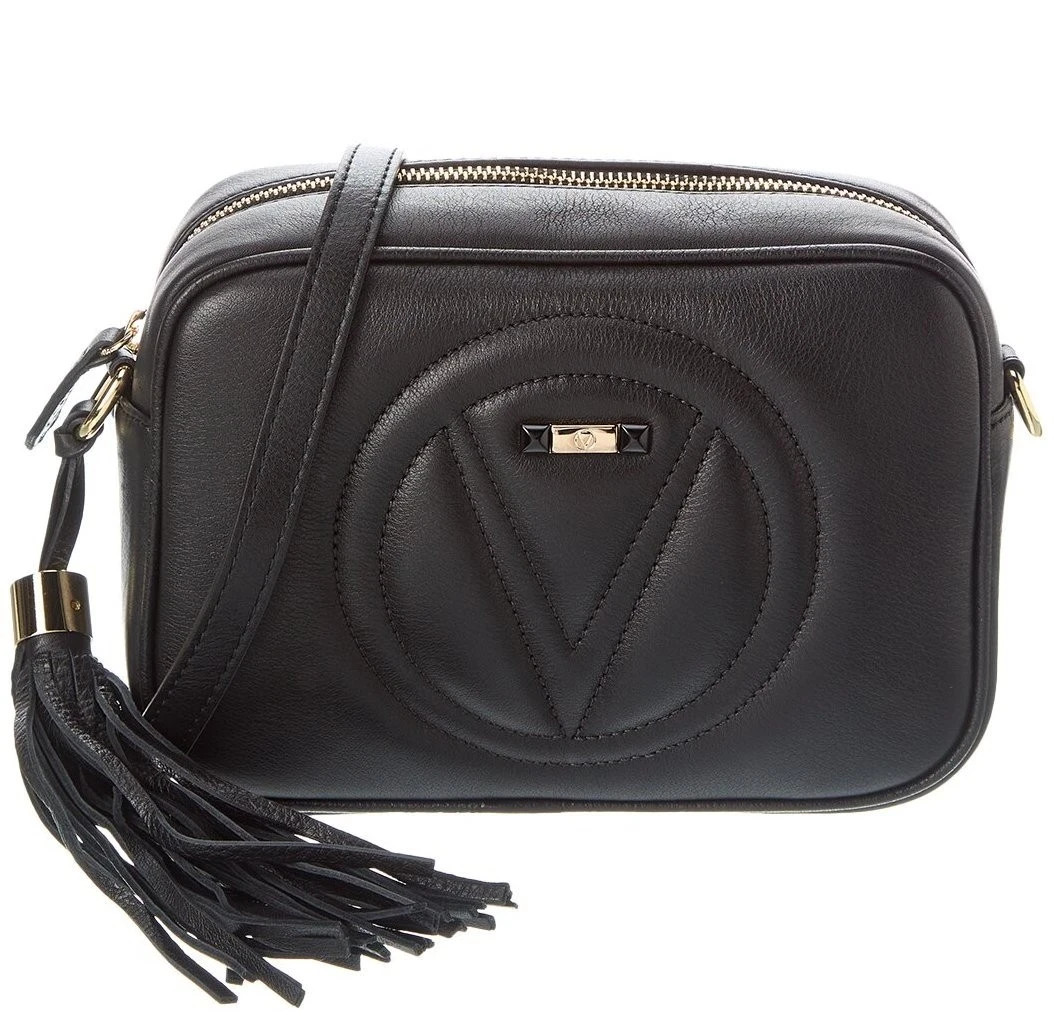 VALENTINO, MARIO New Mia Black Camera Crossbody Bag Italy NWT $675 thumbnail 2