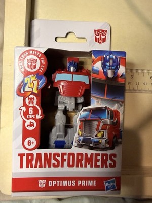 Hasbro Transformers Optimus Prime Action Figure Plastic Less Than 5 in