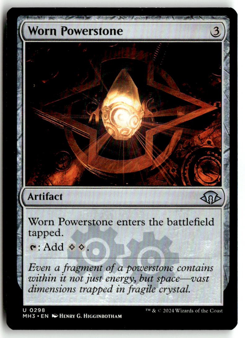 Worn Powerstone Lightly Played 298 Modern Horizons 3 Magic: The Gathering