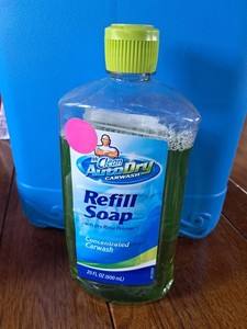 Mr Clean Auto Dry 20oz Large Bottle Refill Carwash Soap Autodry Carwash 90% Full