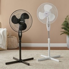 16 Oscillating Pedestal Fan 3-speed Options 90-degree Oscillating Head