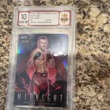Topps 2024 Midnight UFC Petr Yan #20 Twilight 41/99 Serial Numbered PCG 10