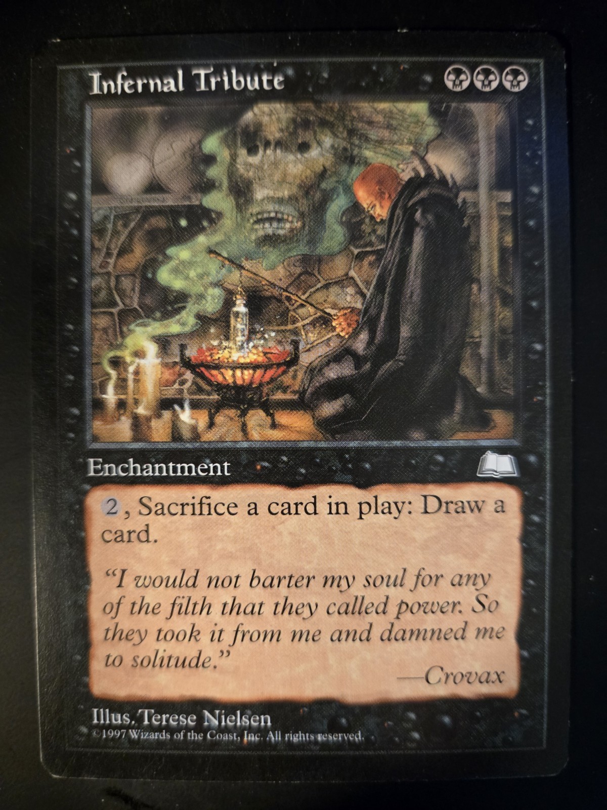 Infernal Tribute LP Weatherlight MTG FREE SHIPPING