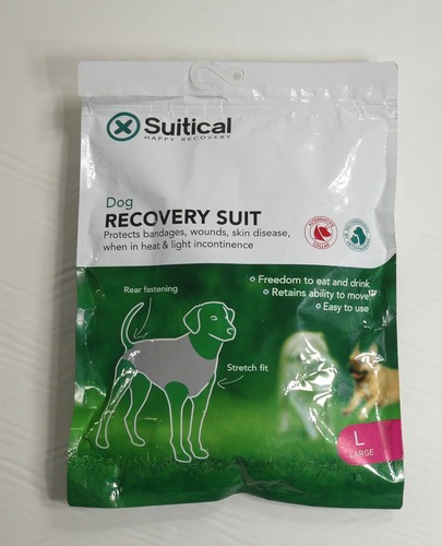 Suitical Dog Recovery Suit  Pink Camouflage  Size Large Excellent Condition