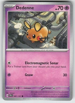 GGC-5 Dedenne 087/191 Common SV08: Surging Sparks