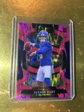 2025 Panini Select - Concourse Jaxson Dart #93 Pink Shock Prizm (RC)