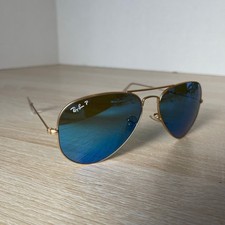 Ray-Ban RB3025 112/4L Aviator Large Metal Gold Frames Only 58-14-135 READ