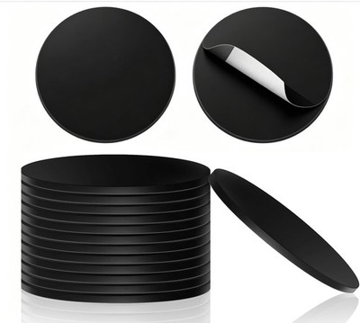 20PCS NFC Tags Stickers NTAG215 NFC215 504 Bytes Memory 20PCS, Black