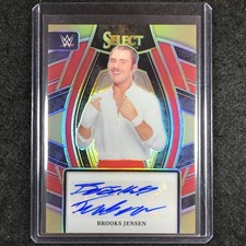 2024 Select WWE BROOKS JENSEN Signature Selections Red 41/99