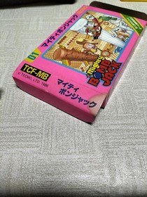 Mighty Bomb Jack Famicom game software TECMO with instruction and strategy