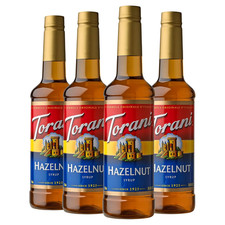 Torani Syrup, Hazelnut, 25.4 Ounces Pack of 4 