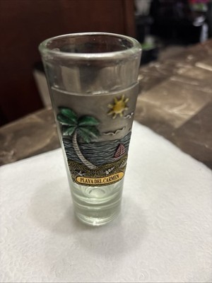 Playa Del Carmen Shot Glass3D Image  4  Height