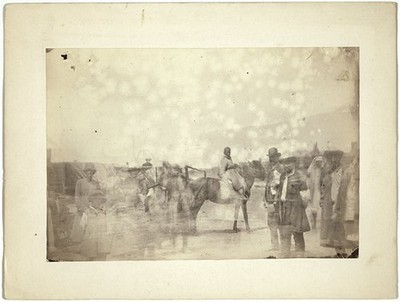 Group in Tartar Village,Kazakh aul,near Semipolatinsk,Seme i,Kazakhstan,1885