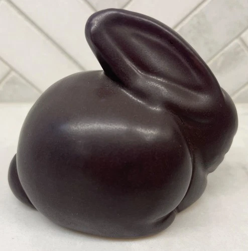 Van Briggle Rabbit - Deep Purple Color