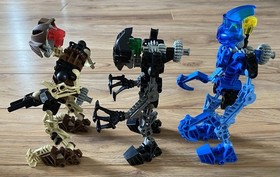 Lego Bionicle TOA MATA w/5 Manuals and 5 Canisters 8531 8532 8533 8534 8535 8536