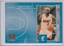 LEBRON JAMES 516/999 CRAFTSMEN SP 2010-11 DONRUSS #3