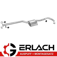 Mittelschalldämpfer für Opel Calibra A / Vectra A 2.0i 572